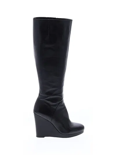 Pre-owned Nine West Boots In Black