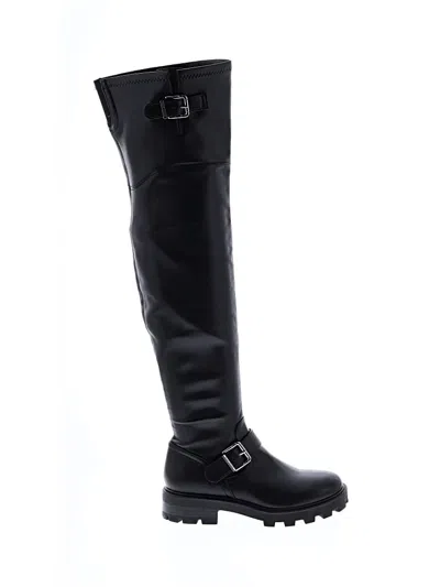 Pre-owned Nine West Boots In Black
