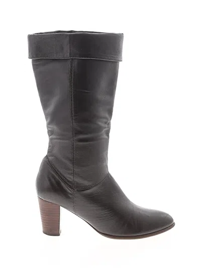 Pre-owned Nine West Boots In Black