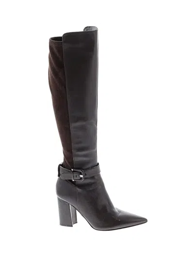 Pre-owned Nine West Boots In Black