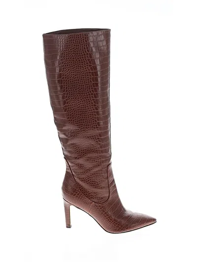 Pre-owned Nine West Boots In Brown