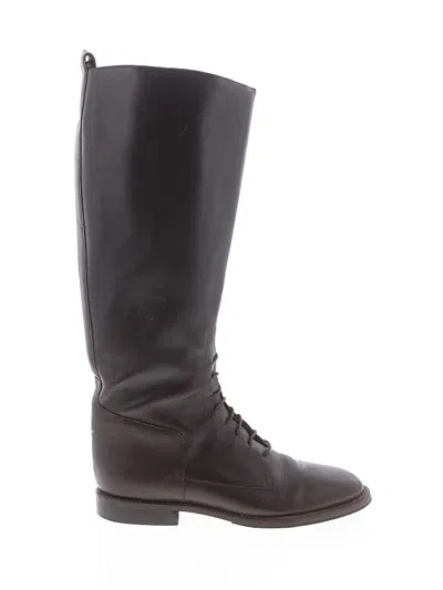 Pre-owned Nine West Boots In Brown