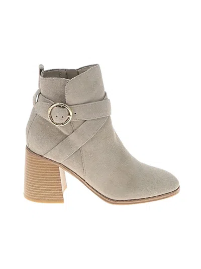 Pre-owned Nine West Boots In Gray