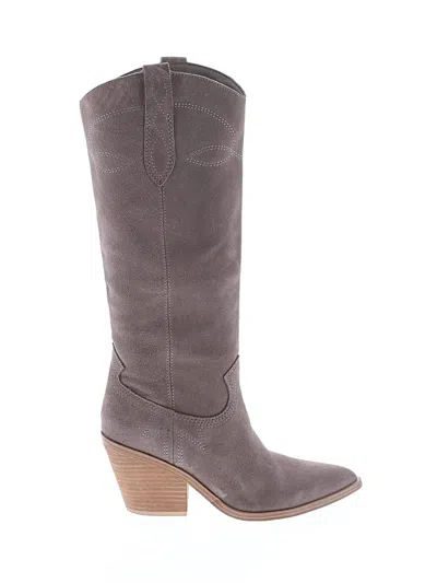 Pre-owned Nine West Boots In Gray