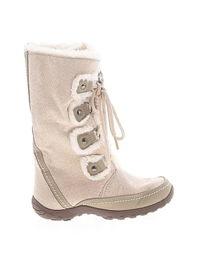 Pre-owned Nine West Kids' Boots In Ivory