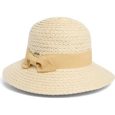 Nine West Bow Cloche In Neutral