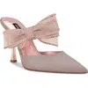 Nine West Women's Bowey Slip-on Pointy Toe Dress Pumps In Pink