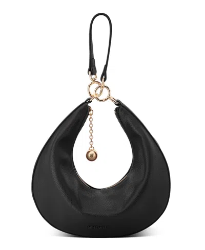 Nine West Brantlee Convertible Crossbody Shoulder Bag In Black