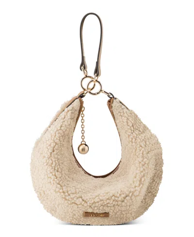 Nine West Brantlee Convertible Shoulder Bag With Removable Crossbody Strap In Beige Toffee