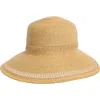 Nine West Brimless Floppy Hat In Neutral