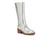 Nine West Broklyn Boot In Silver