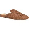 Nine West Camella Mule In Brown