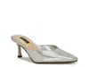 Nine West Camenla Mule In Silver