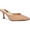 Nine West Camenla Mule In Neutral