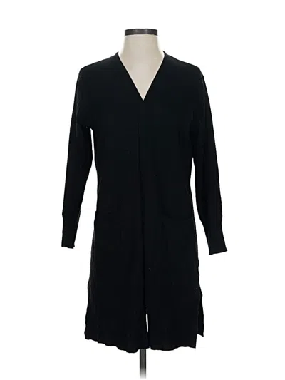 Pre-owned Nine West Cardigan Sweater In Black