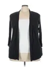 Nine West Cardigan Sweater In Black