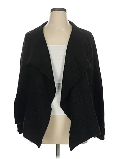 Pre-owned Nine West Cardigan Sweater In Black