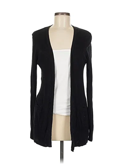 Pre-owned Nine West Cardigan Sweater In Black