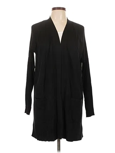 Pre-owned Nine West Cardigan Sweater In Black
