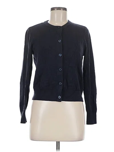 Pre-owned Nine West Cardigan Sweater In Black