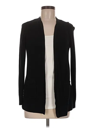 Pre-owned Nine West Cardigan Sweater In Black