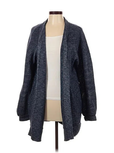 Pre-owned Nine West Cardigan Sweater In Blue