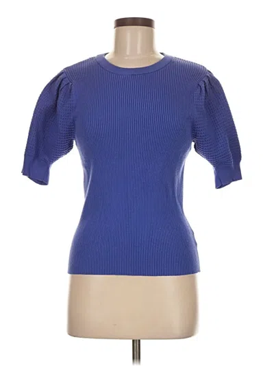 Pre-owned Nine West Cardigan Sweater In Blue