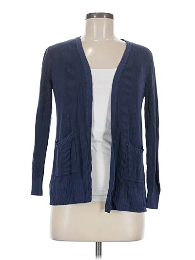 Pre-owned Nine West Cardigan Sweater In Blue