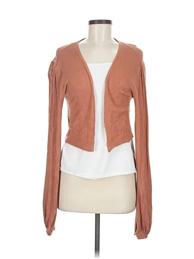 Pre-owned Nine West Cardigan Sweater In Brown