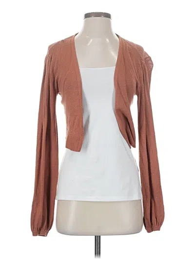 Pre-owned Nine West Cardigan Sweater In Brown