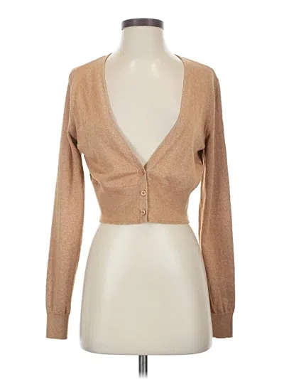 Pre-owned Nine West Cardigan Sweater In Brown