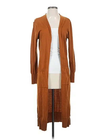Pre-owned Nine West Cardigan Sweater In Brown