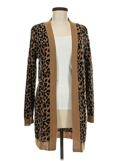 Pre-owned Nine West Cardigan Sweater In Brown