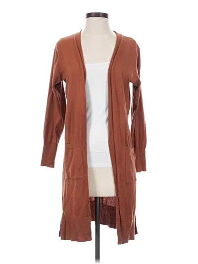Pre-owned Nine West Cardigan Sweater In Brown