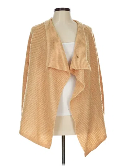 Pre-owned Nine West Cardigan Sweater In Gold