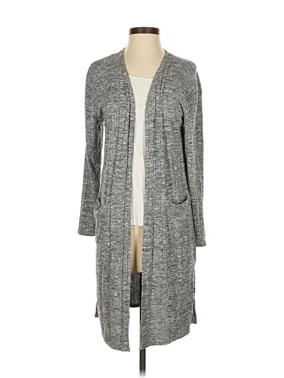 Pre-owned Nine West Cardigan Sweater In Gray