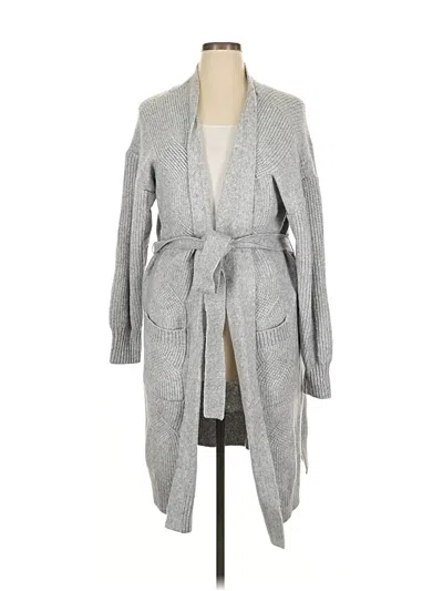 Pre-owned Nine West Cardigan Sweater In Gray