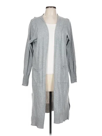 Pre-owned Nine West Cardigan Sweater In Gray