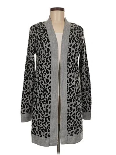 Pre-owned Nine West Cardigan Sweater In Gray