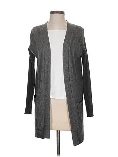 Pre-owned Nine West Cardigan Sweater In Gray