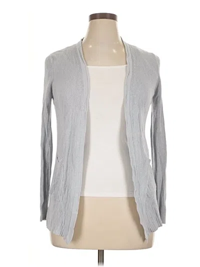 Pre-owned Nine West Cardigan Sweater In Gray