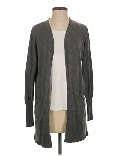 Pre-owned Nine West Cardigan Sweater In Gray