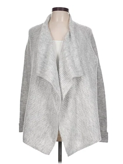 Pre-owned Nine West Cardigan Sweater In Gray
