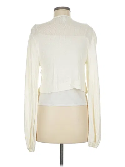 Pre-owned Nine West Cardigan Sweater In Ivory