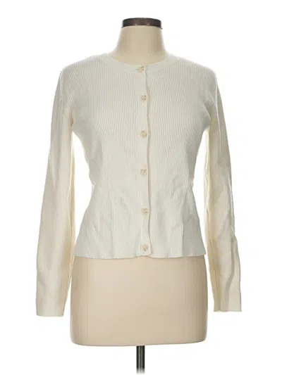 Pre-owned Nine West Cardigan Sweater In Ivory