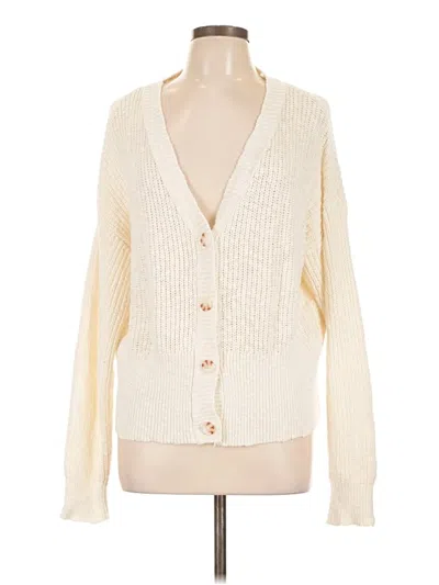Pre-owned Nine West Cardigan Sweater In Ivory