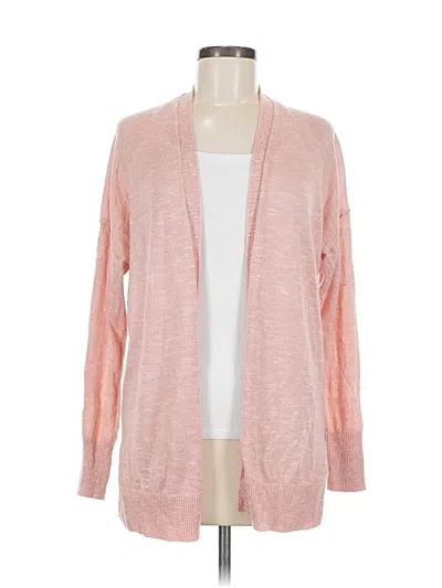 Pre-owned Nine West Cardigan Sweater In Pink