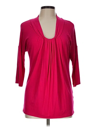 Pre-owned Nine West Cardigan Sweater In Pink