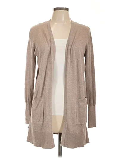 Pre-owned Nine West Cardigan Sweater In Tan
