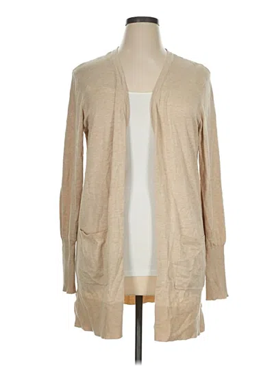 Pre-owned Nine West Cardigan Sweater In Tan